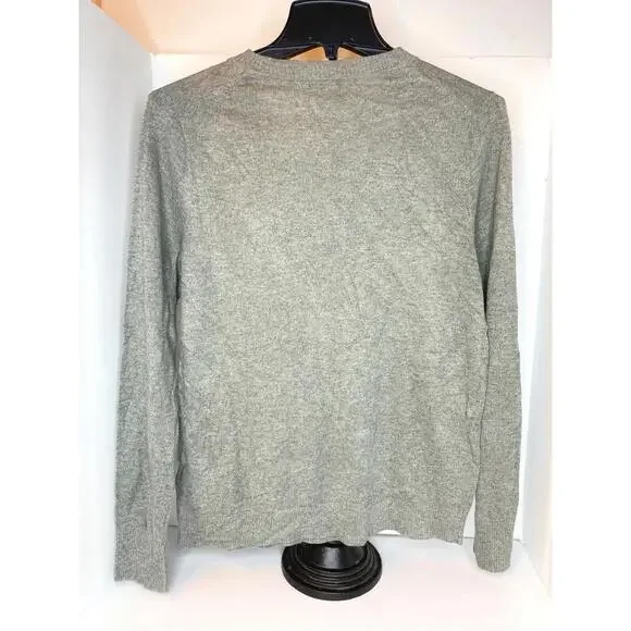 Patagonia Worn Wear Sweater Grey Organic Cotton, Woman’s, Size Small - Picture 6 of 11